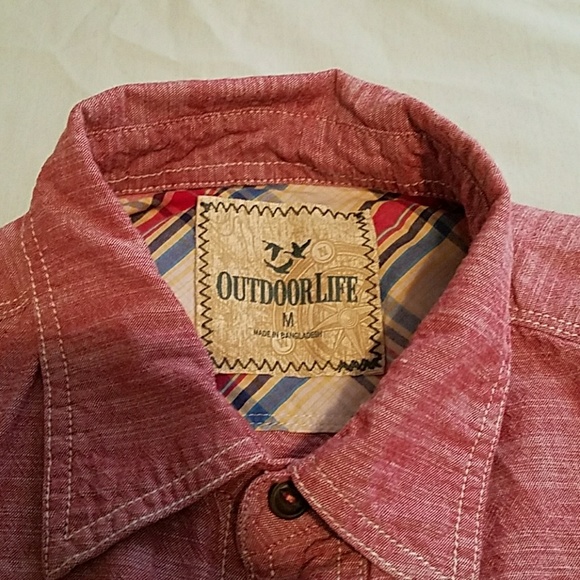 OutdoorLife s/s button down chambray - Picture 3 of 4
